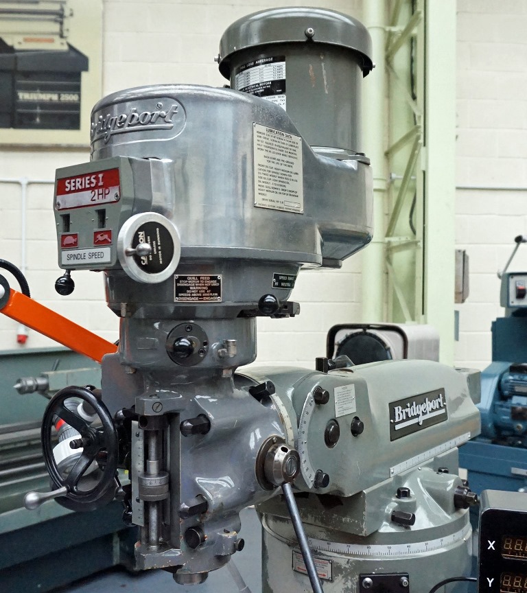 Bridgeport Model BR2J2 Turret Milling Machine