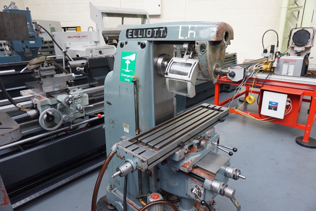 Elliott UI Universal/Horizontal Milling Machine