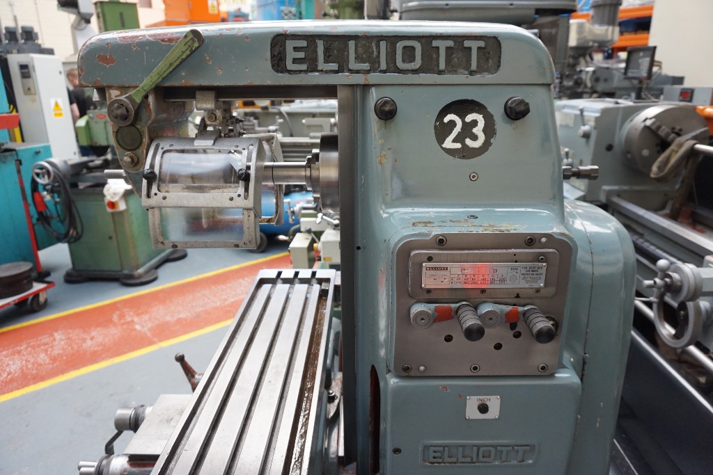 Elliott UI Universal/Horizontal Milling Machine