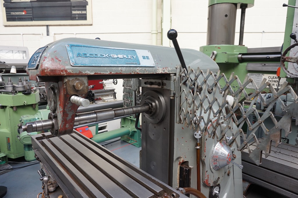 Adcock & Shipley Type 2E Universal Milling Machine