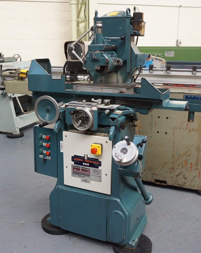 Jones & Shipman 540P Toolroom Surface Grinder