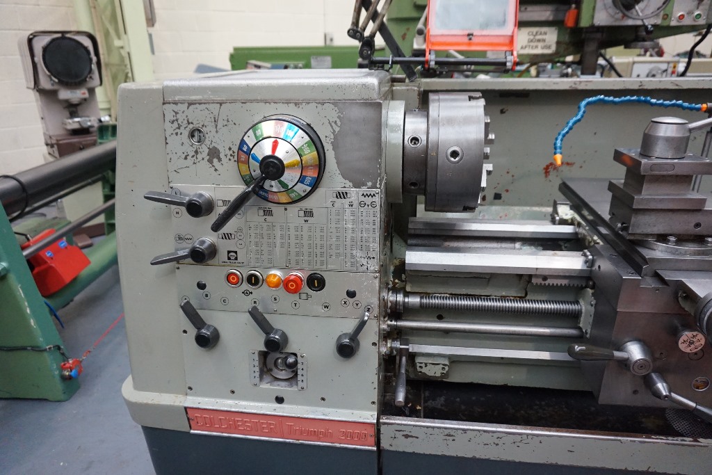 Colchester Triumph 2000 Gap Bed Centre Lathe