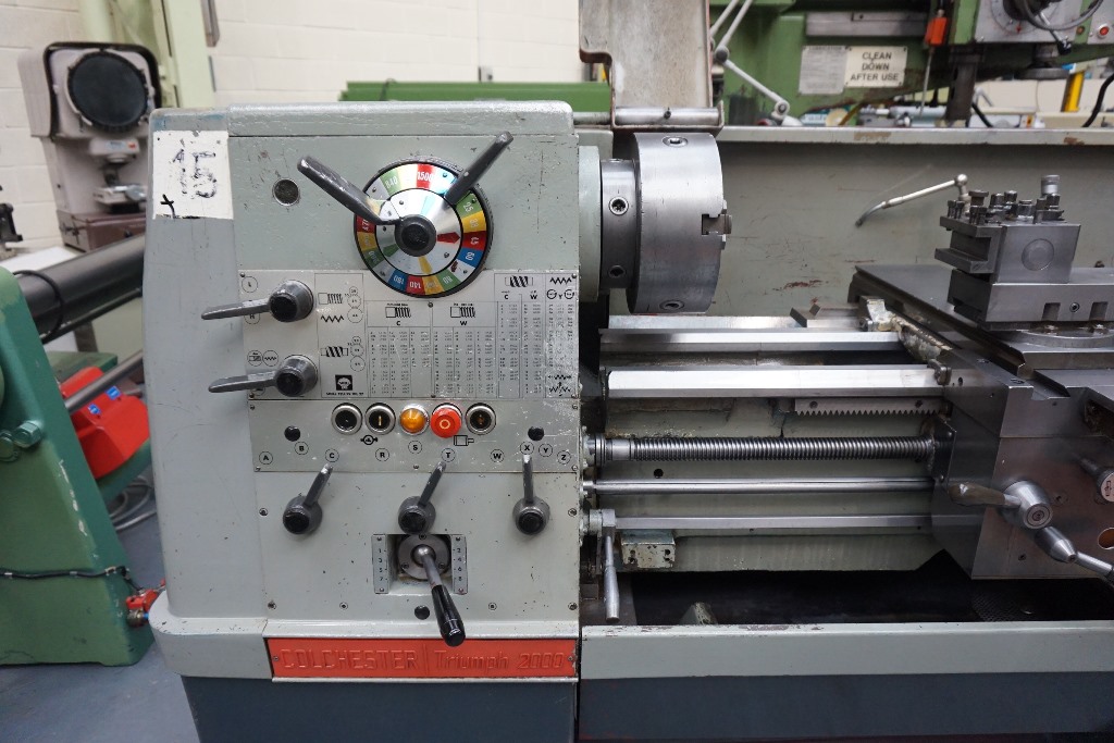 Colchester Triumph 2000 Gap Bed Centre Lathe