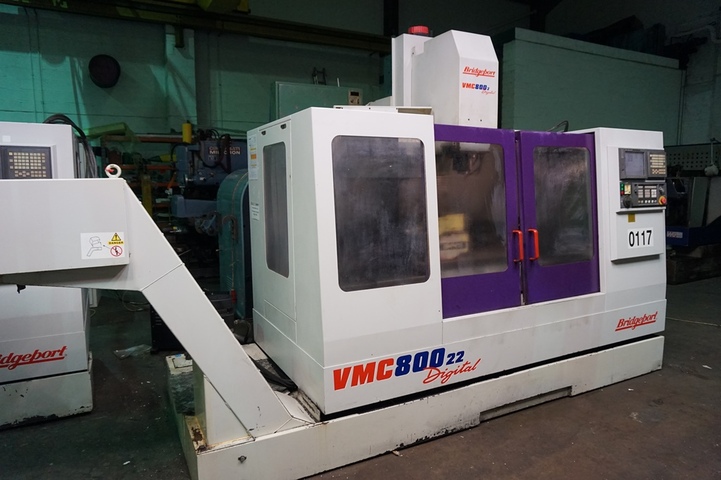 Bridgeport VMC 800/22 Digital Vertical Machining Centre