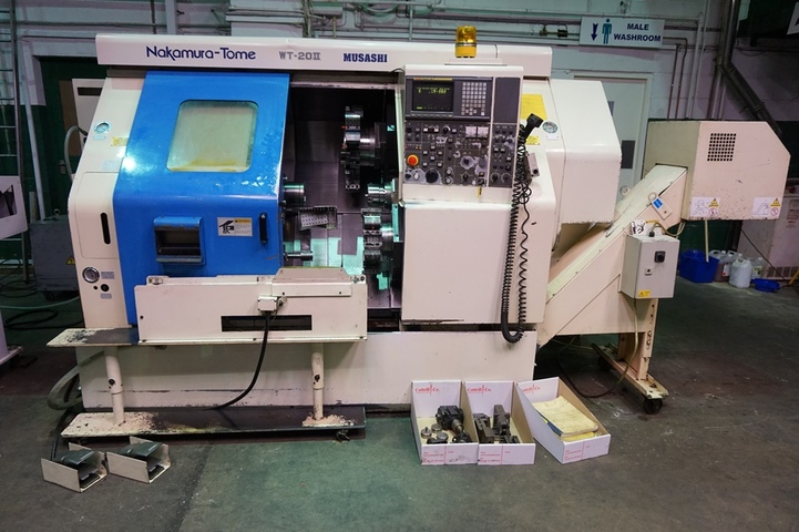 Nakamura-Tome WT-20 II Multiaxis CNC Lathe