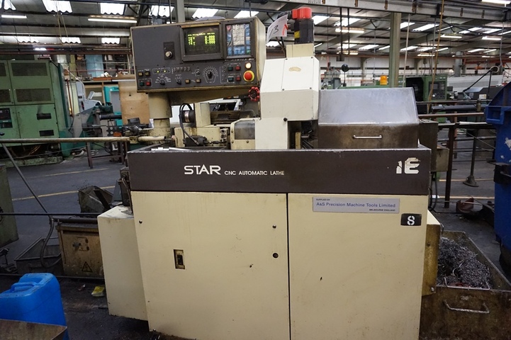 Star RNC 16 Sliding Head CNC Lathe with Fanuc OT Control