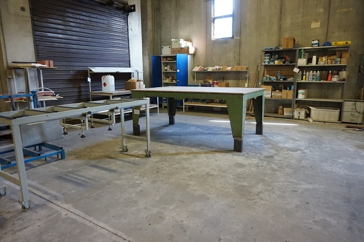 Large Qty of Benches, Cupboard and Rack