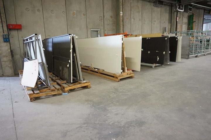 (6) Large Qty of Acrylic with Stands