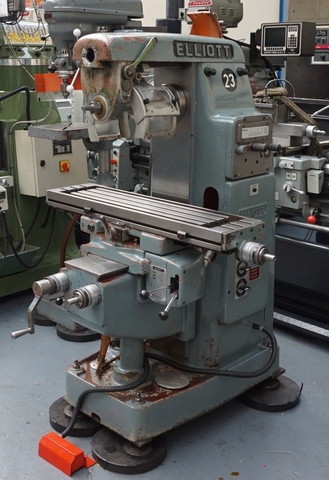 Elliott UI Universal/Horizontal Milling Machine