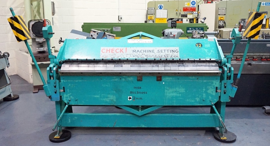 Edwards Truefold Type 614T Box & Pan Manual Folding Machine