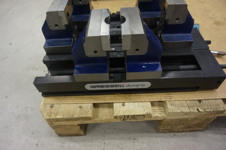 (3) Gressel Machine Vices 100mm