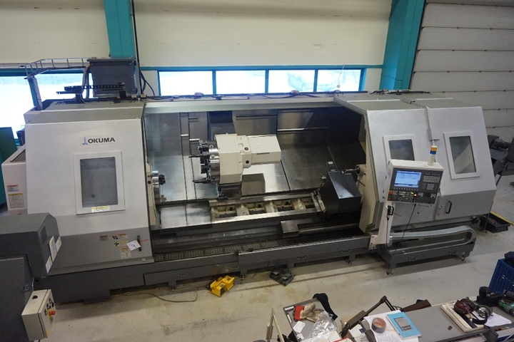 Okuma LB 45 II M Heavy Duty 3 Axis CNC Lathe
