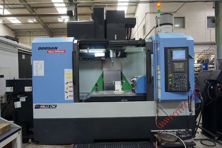 Doosan Mynx 6500-50 5 Axis Vertical Machining Centre