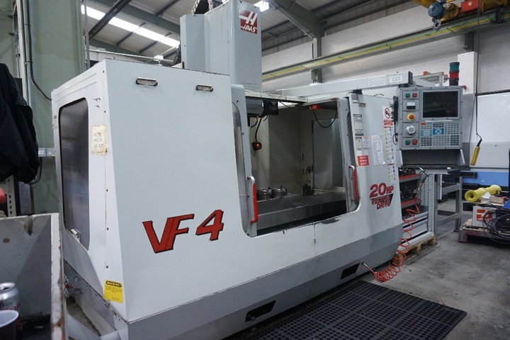 Haas VF 4 4 Axis Vertical Machining Centre