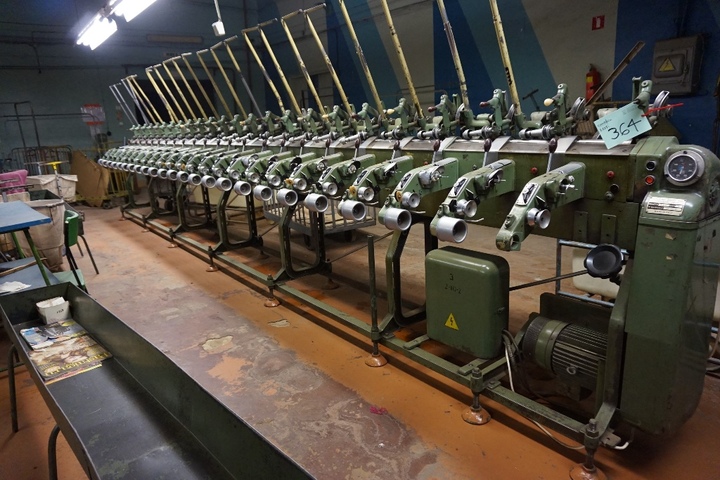 Savio Model RSM Series 68 24-Head Spool Winder