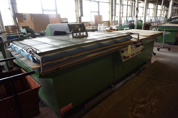 Nepi Ottelo Model FDV 2P Steam Heated Double Press