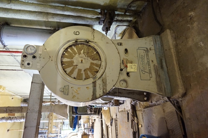 Brown & Green Model Tornado Steam Heated Industrial Dryer