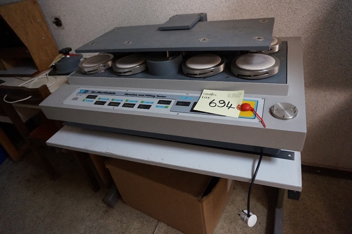 James Heal NV – Martindale Abrasion & Pilling Tester