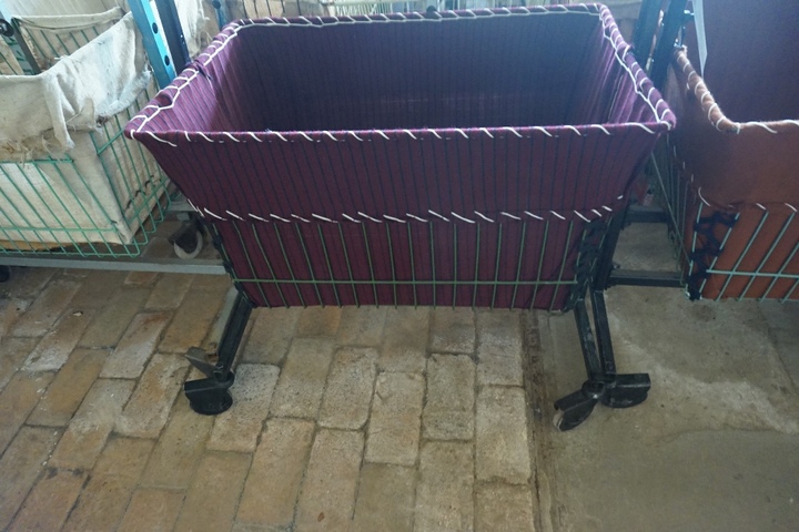 Large Qty of Basket Lining Trolleys