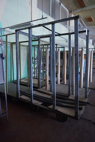 Qty of Heavy Duty Mobile Trolleys