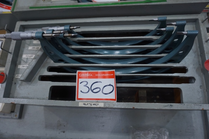 Set of Blade Micrometers