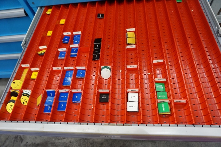 12 Draw Cabinet including Imperial Pins