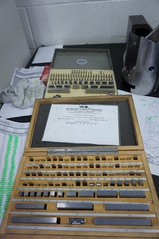 (1) Box of Inch slip Gauges