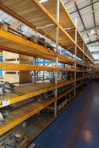 (8) Bays of Heavy Racking