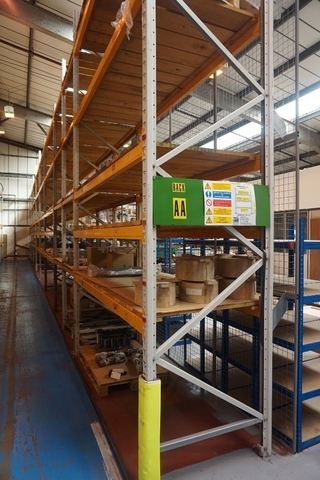 (8) Bays of Heavy Racking