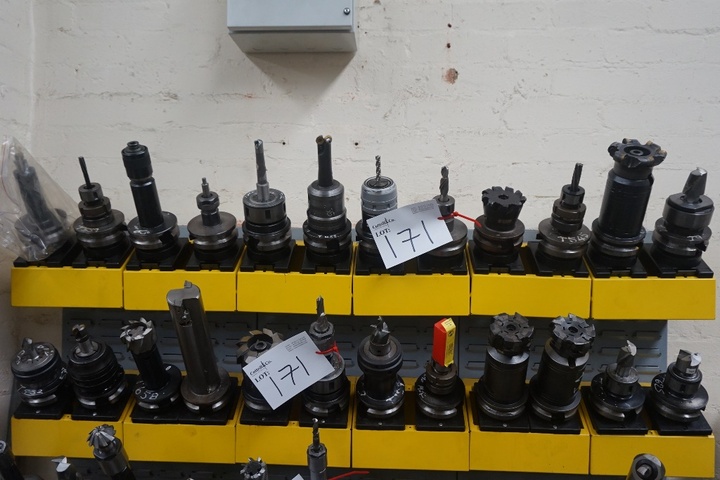 Qty of BT 50 Tooling (excluding racking)
