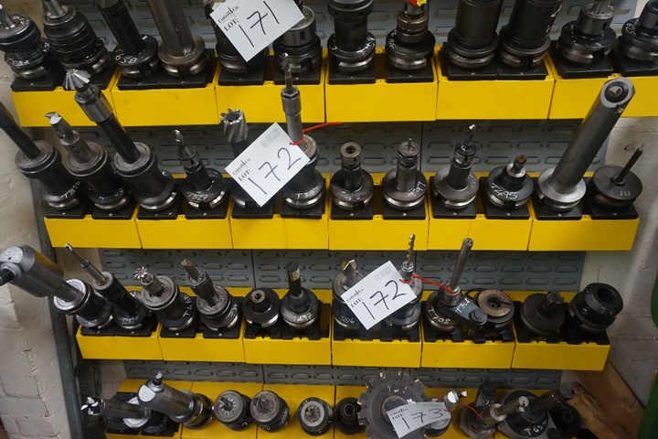 Qty of BT 50 Tooling (excluding racking)