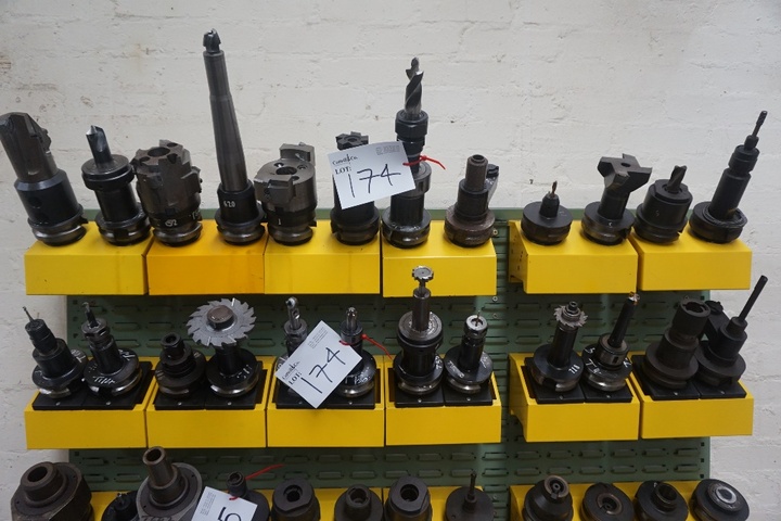 Qty of BT 50 Tooling (excluding racking)