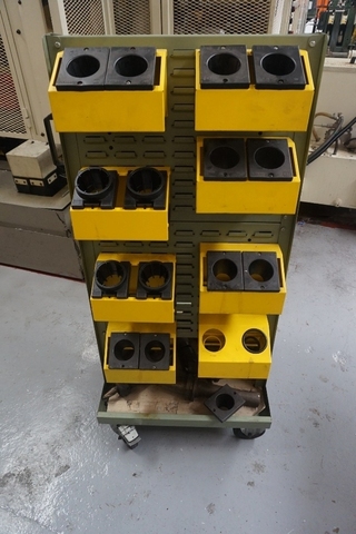 Qty of Racking for Tooling including Mobile Tooling Trolleys