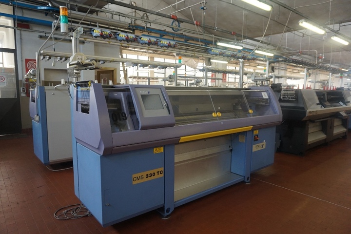 Stoll Model CMS 330 TC Flat Knitting Machine