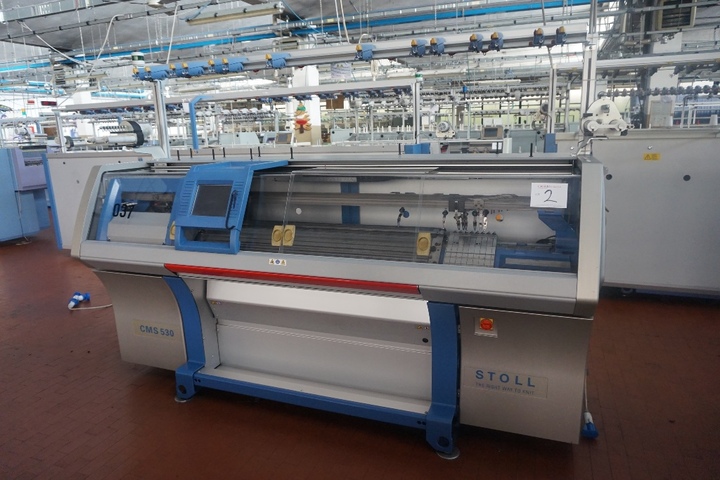 Stoll Model CMS 530 Flat Knitting Machine