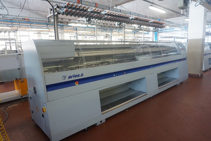 Steiger Model Aries 6 SA Flat Knitting Machine
