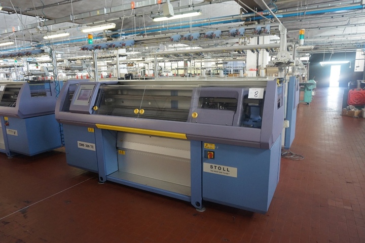 Stoll Model CMS 330 TC TYP Flat Knitting Machine