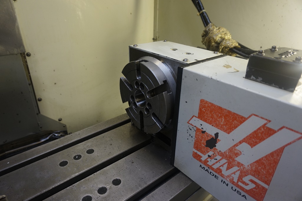Haas 4th Axis unit