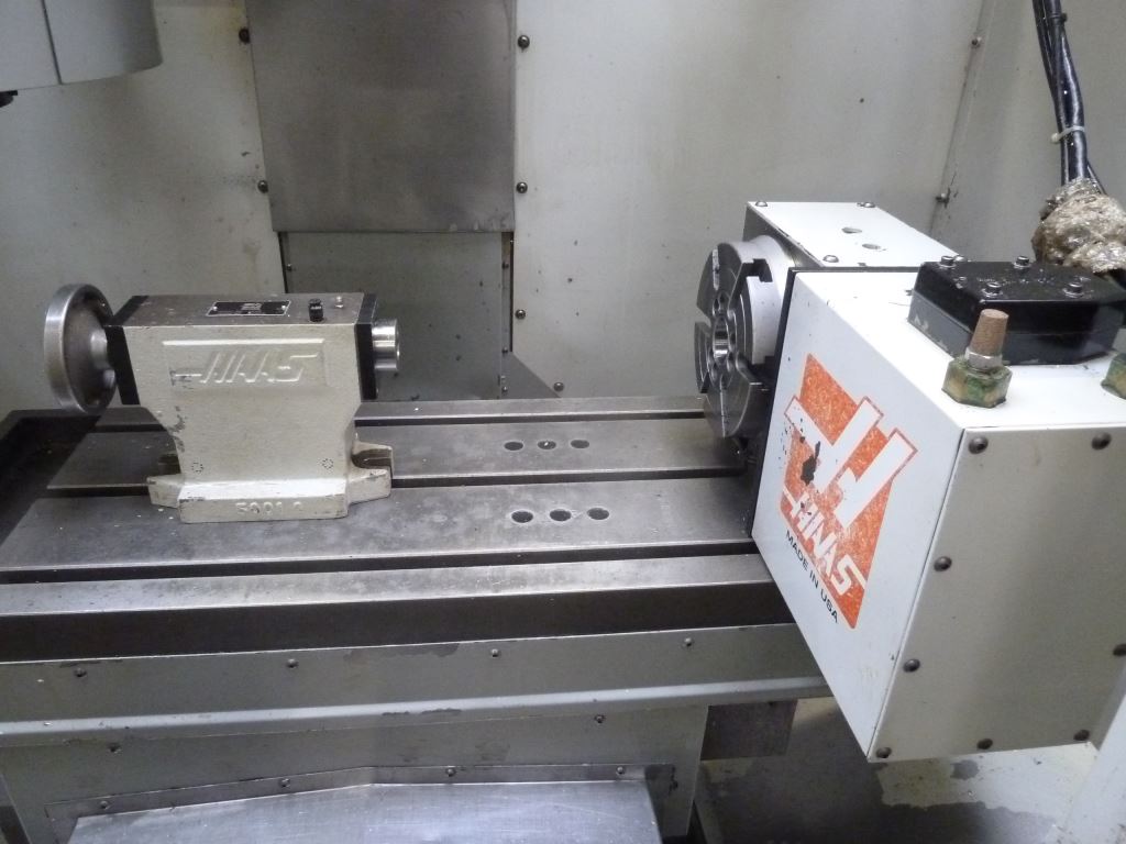 Haas 4th Axis unit