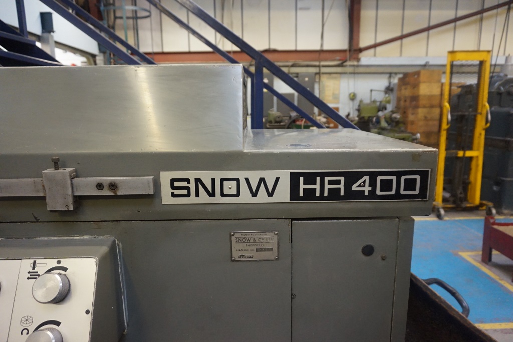 Snow HR 400 Horizontal Rotary Surface Grinder