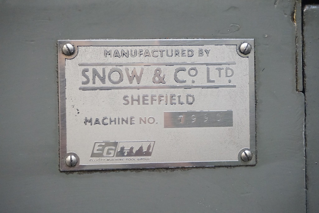 Snow HR 400 Horizontal Rotary Surface Grinder