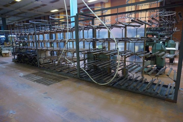 (3) Fabric Storage Racks