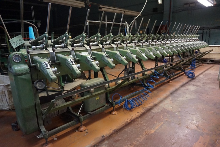 Savio Model RSM Series 68 24-Head Spool Winder