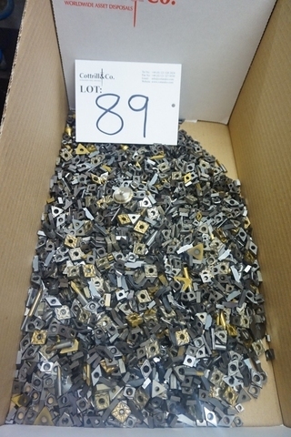 Box of Used Carbide Tips