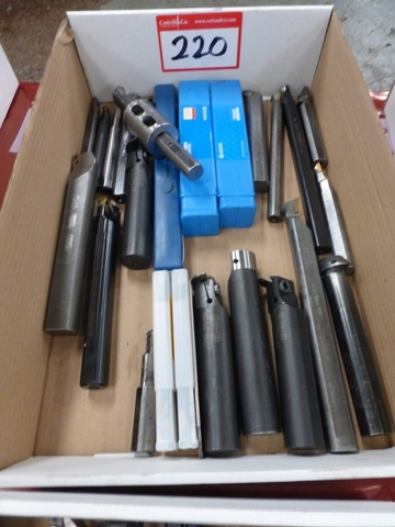 Box of Assorted Insert Tip Boring Bars
