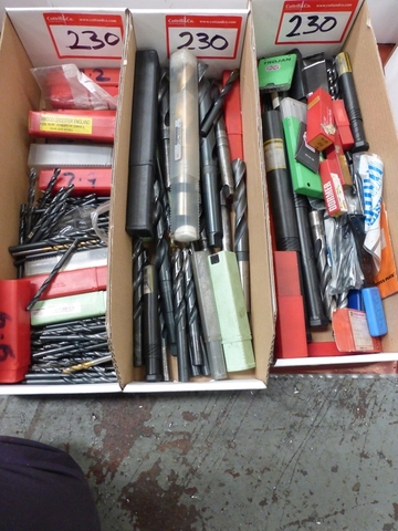 (2) Boxes of Long Series and Left Hand Drill Bits