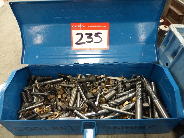Steel Tool Box and Contents