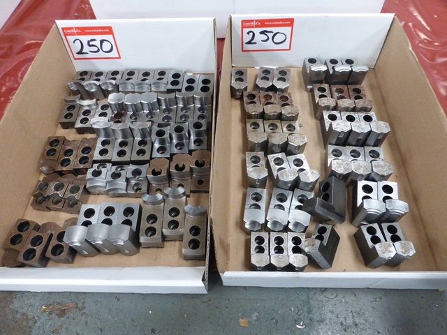 (2) Box of Various Sets of Pneumatic Chuck Soft Jaws