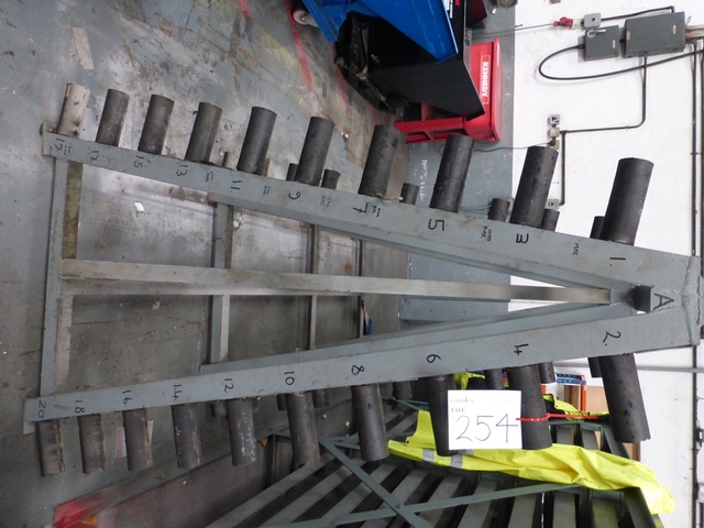 Steel A Frame Type, 20 Shelf Stock Storage Rack