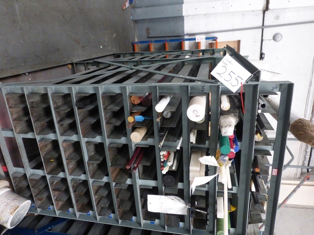 Steel 36 Shelf Stock Storage Rack